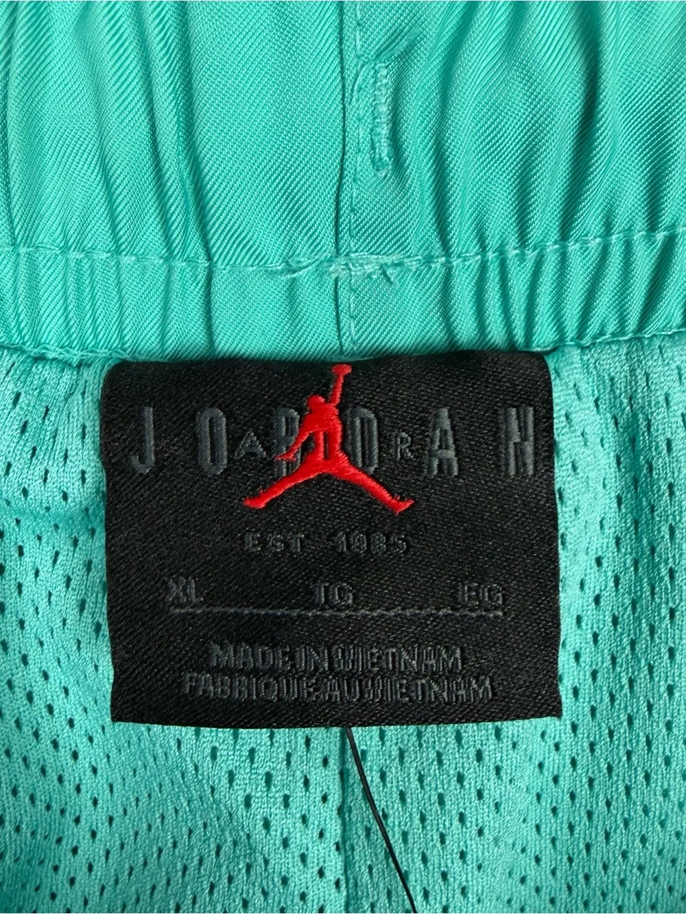 NWT Nike Air Jordan Essentials Poolside Washed Teal Shorts HF9371-392 Men’s XL